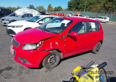 2011 Chevrolet Aveo 1Lt z USA, uszkodzony, nr VIN KL1TD6DE9BB123336